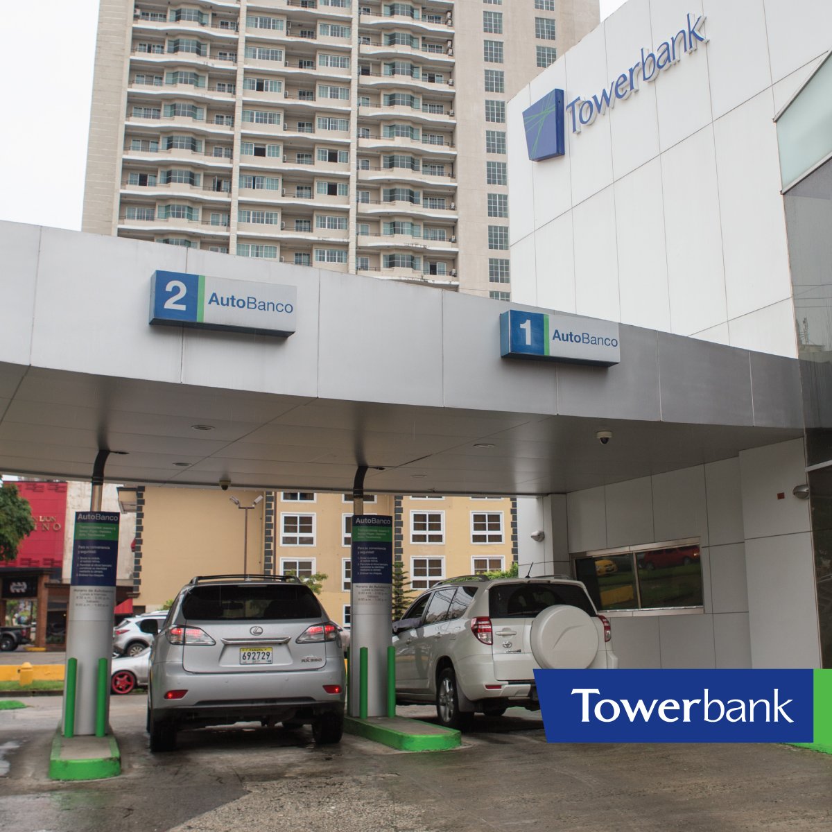 towerbankintl's tweet photo. ¿Corto de tiempo? Visita nuestros #AutoBancos en #ElDorado #SanFrancisco #CostadelEste #Paitilla y transacciona a toda velocidad. https://t.co/tF664UtjeX