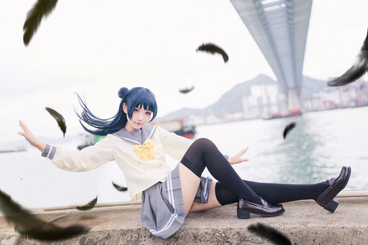 Shinari_721's tweet photo. 堕天使ヨハネ降臨

#コスプレ #津島善子 ＃ヨハネ ＃夜羽 #ラブライブサンシャイン 　 

完全版full version→ https://t.co/UY8lrDMlBC https://t.co/QjNas7EnvE