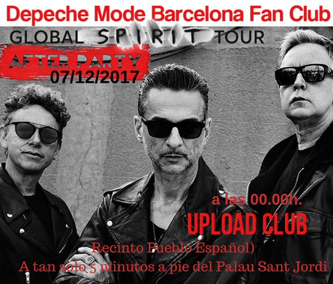 DM_Barcelona's tweet photo. Sorteamos 2 Entradas para el concierto de DM en el Palau Sant Jordi y 2 entradas dobles a la posterior fiesta en Upload Club, con consumición incluida,entre tod@s los que compartan este cartel e inviten a sus contactos al evento.
☆Upload Club-Pueblo Español,Plaza Mayor N,9☆ https://t.co/22mEB34WsE
