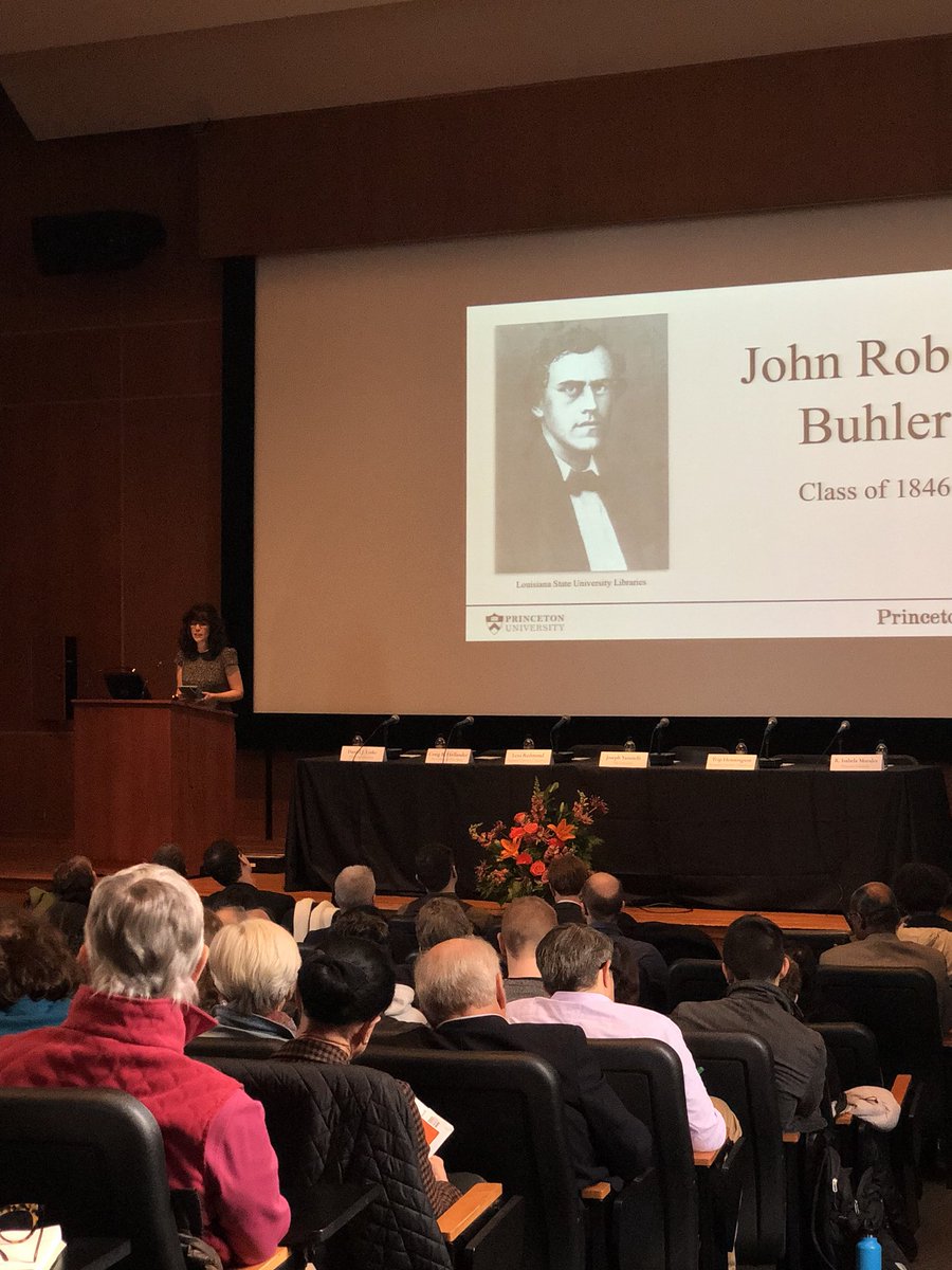grace_masback's tweet photo. Before the Civil War, Princeton students created a climate of fear and violence directed at the free black community.” - Isabella Morales #PrincetonAndSlavery https://t.co/mptRtHLcxU