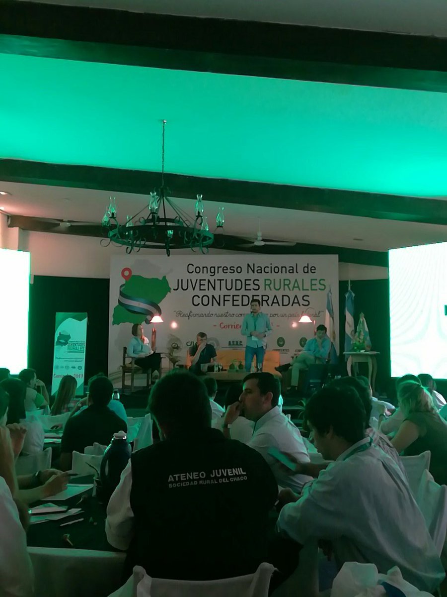 #HugoRossi la agricultura reversionada... Como nos posicionamos y adaptamos a la transformación... #CongresoAteneosCRA #Corrientes2017