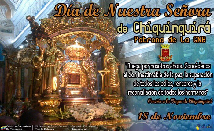 vladimirpadrino's tweet photo. “Gloria a ti, Casta señora de mi pueblo bravo y fuerte que en la vida y en la muerte llora, lucha, canta y ora”. Pido a Dios por nuestra Patria y por los y las Centinelas Permanentes de la Patria de nuestra gloriosa @GNBoficial https://t.co/pJu6Qbq72a