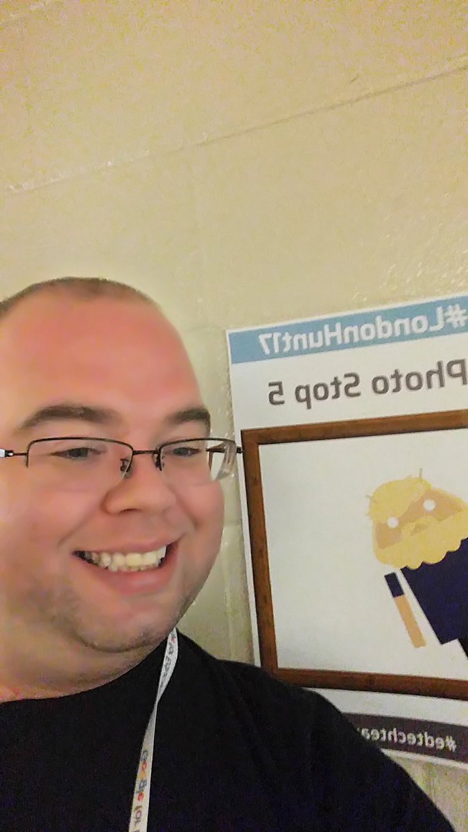 Found my first poster! #Londonhunt17 #edtechteam
