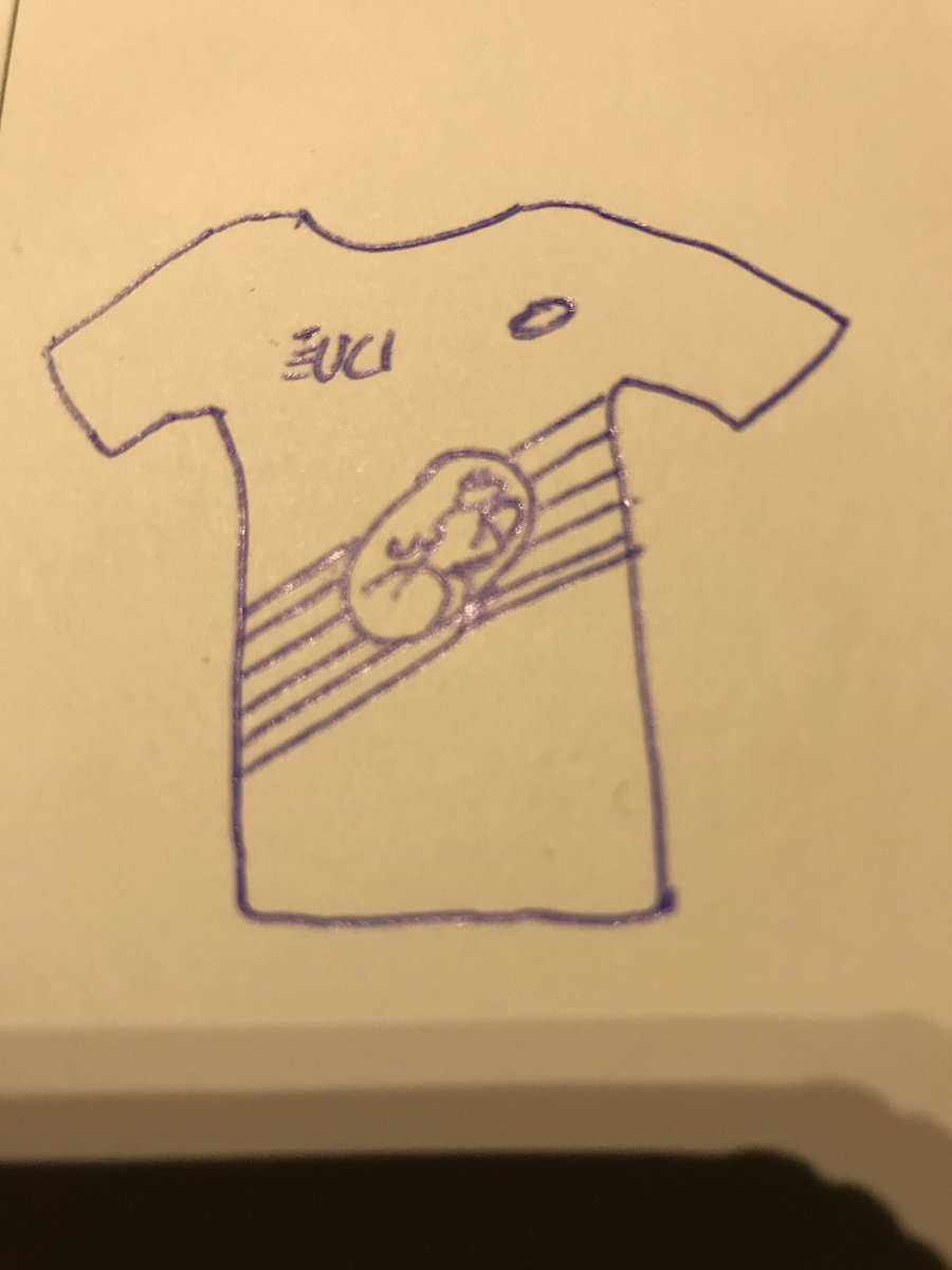 saimnsaaner's tweet photo. BREAKING: first sketch of the @UCI_CX world champion's jersey for bogense unveiled #offcamber #moreoffcamber #offcamberofdoom https://t.co/bB5BJbNU19
