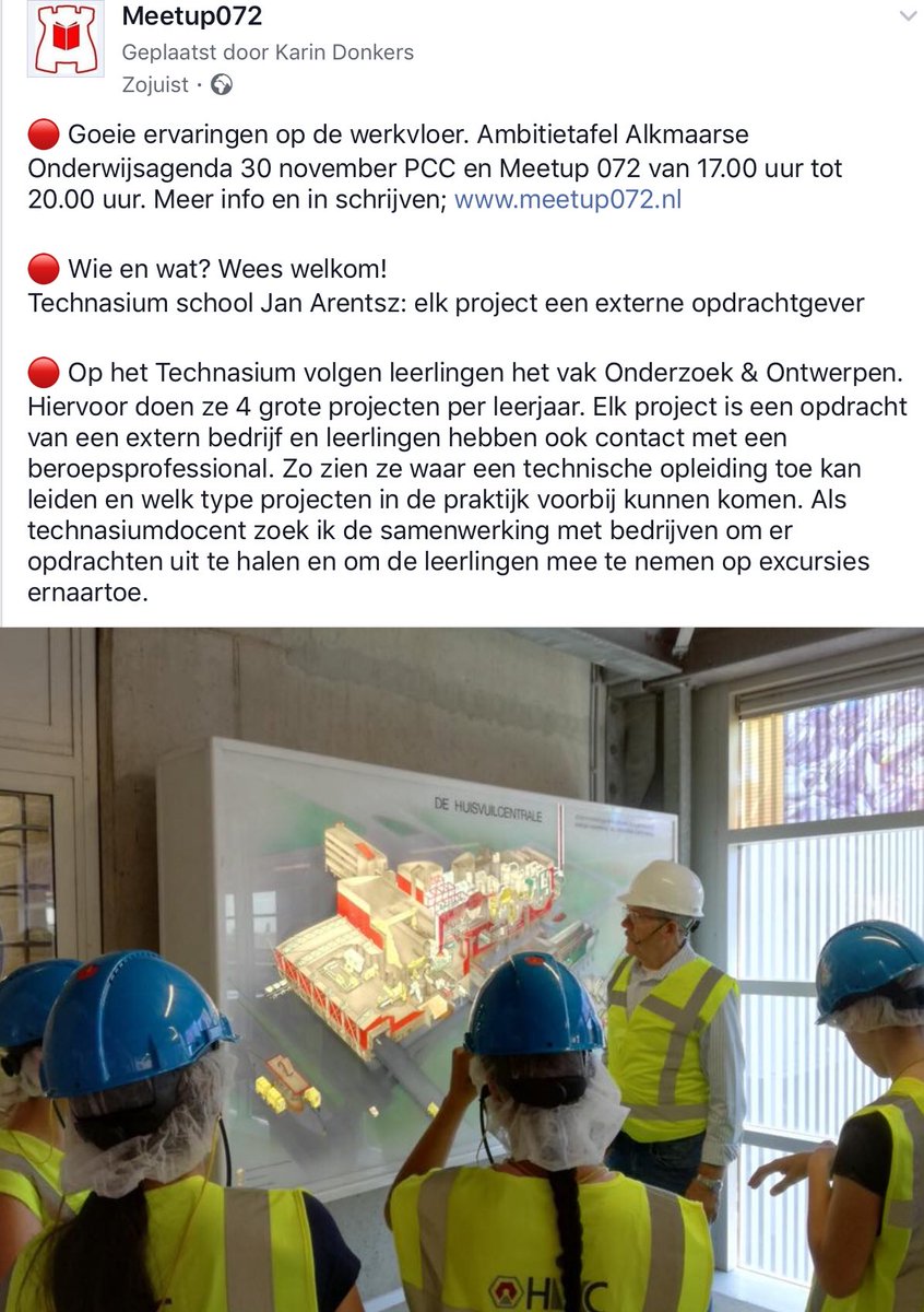 meetup072's tweet photo. 🔴 Goeie ervaringen op de werkvloer. Ambitietafel Alkmaarse Onderwijsagenda 30 november PCC en Meetup 072 van 17.00 uur tot 20.00 uur. Meer info en in schrijven; https://t.co/inYt5dfJkl https://t.co/qRpKdLZoQv