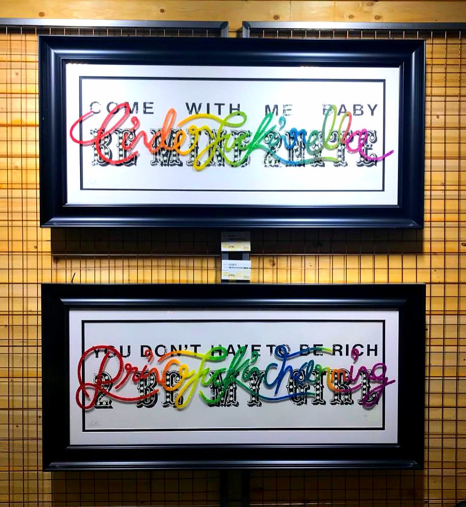 Creative_Neon's tweet photo. COME WITH ME BABY BE MINE 2NITE 
#Cinderfuckinrella 

YOU DON'T HAVE TO BE RICH 2 BE MY GIRL #Princefuckincharming 

@AntidoteArt @WISHBONE_ART 

#prettywoman #prince #royorbison #hisnhers #colourfullanguage #courty https://t.co/6h3QOVnivs