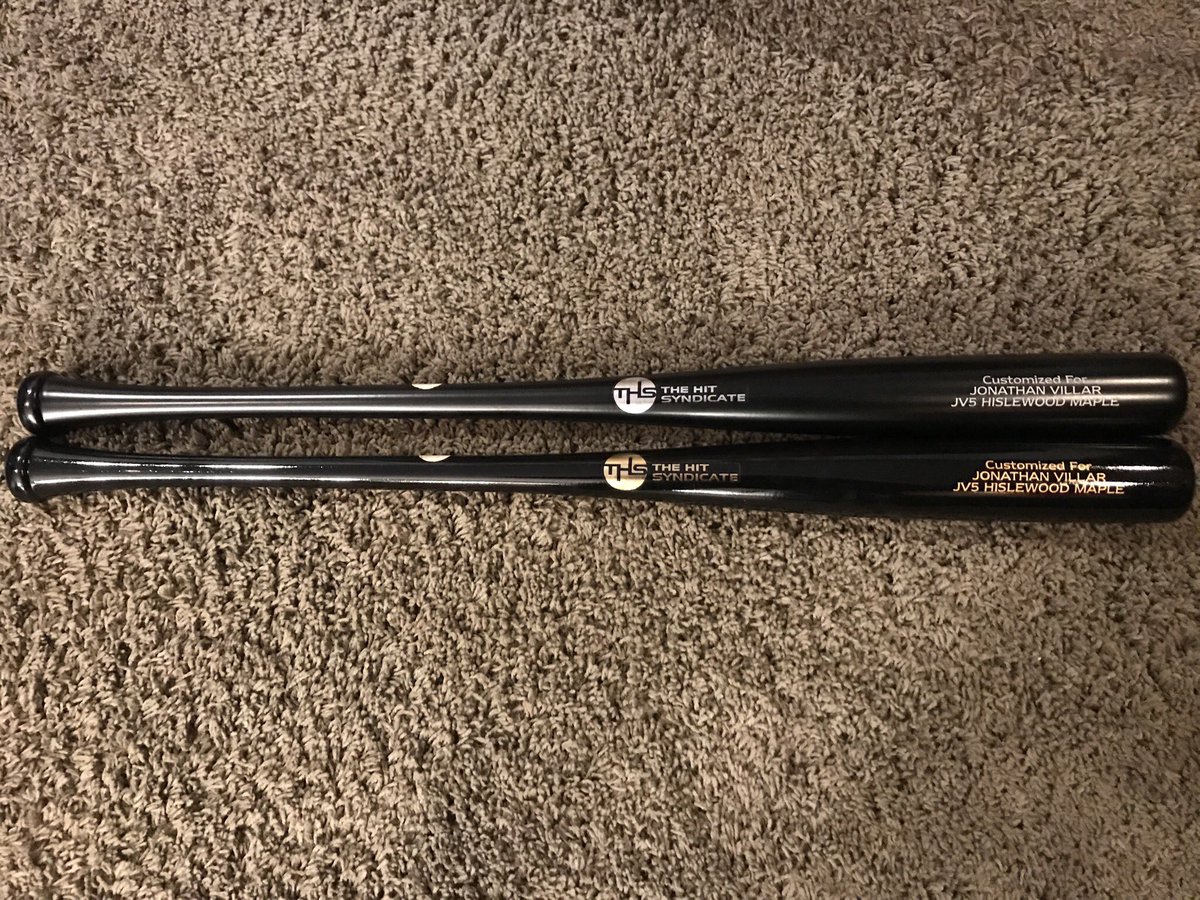 hislewood's tweet photo. Our customized bats fresh off the #lathe for @JRvillar6 to use in the #DominicanRepublic. 🔥
@MDRSportsMgmt #mlb #JV5 #HISLEWOOD #maple #MatteBlack #glossyblack #inkdot #woodbat #winterball #milwaukee #brewers #MilwaukeeBrewers https://t.co/1VUHBhyT0z