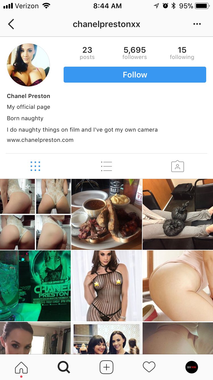 Chanel preston instagram