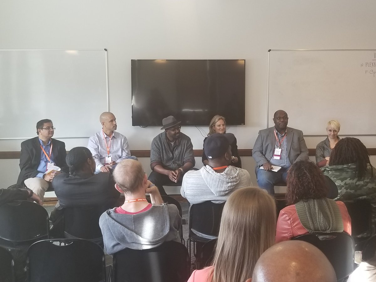 tammycbuckner's tweet photo. We had an awesome moderator and panel sharing with our audience tools to #diversifytech. Thanks to @KCSourceLink #GEWKC for this space! #techquitydigital #techstrategist https://t.co/3TZV12Ixlt