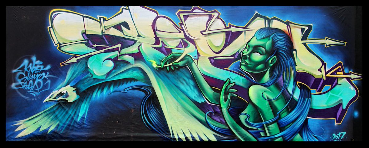 con ustedes el resultado final de esta gran colaboración entre Risoart , Shamo &amp; Kabe one  en el marco de Festival Hip Hop al Parque   disfruten de mas detalles en nuestro portal web aerosolesamen.com 

link del video -------> youtube.com/watch?v=zwXy6y…