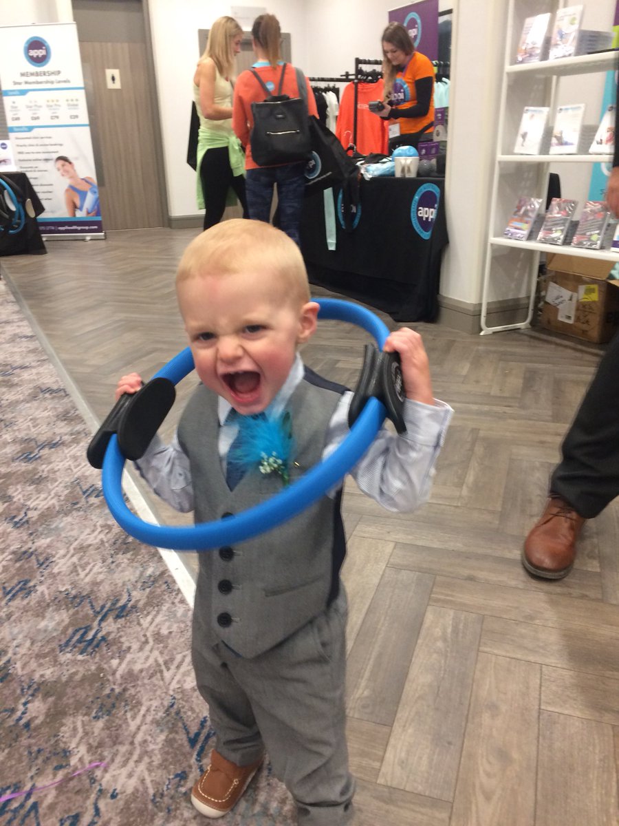 Joseph Pilates said “educate the child” so we are giving it a go! #appiontour