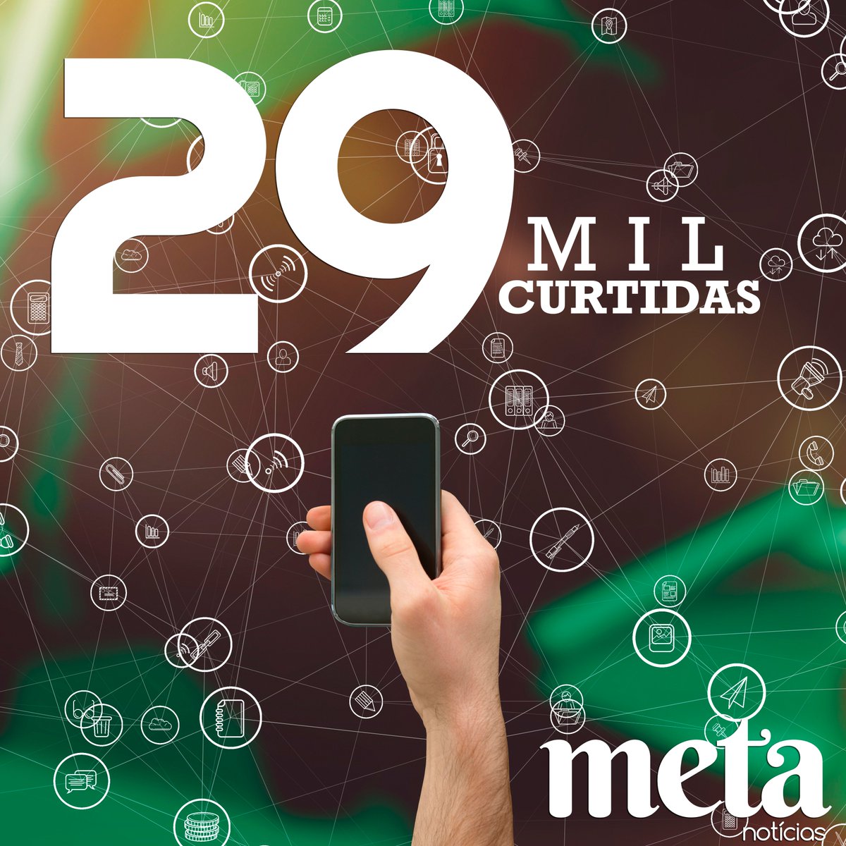 aovivometa's tweet photo. Rompemos a barreira dos 29 mil seguidores no Facebook e de 25 mil pessoas de alcance diário. Seguimos firmes e fortes com a notícia na palma de sua mão. Obrigado internauta de toda a Região Carbonífera! #Meta30k https://t.co/Kpem4FTs1L