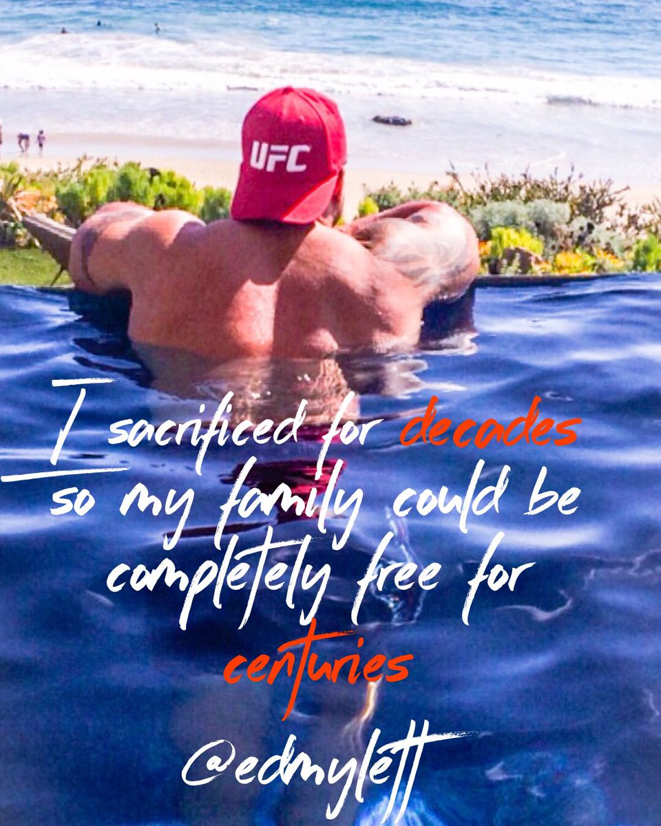 EdMylett's tweet photo. Sacrifice for your family  Short term  , So they can live the life they deserve for generations🔥🎁#maxout #family https://t.co/fJoFRbTOMb