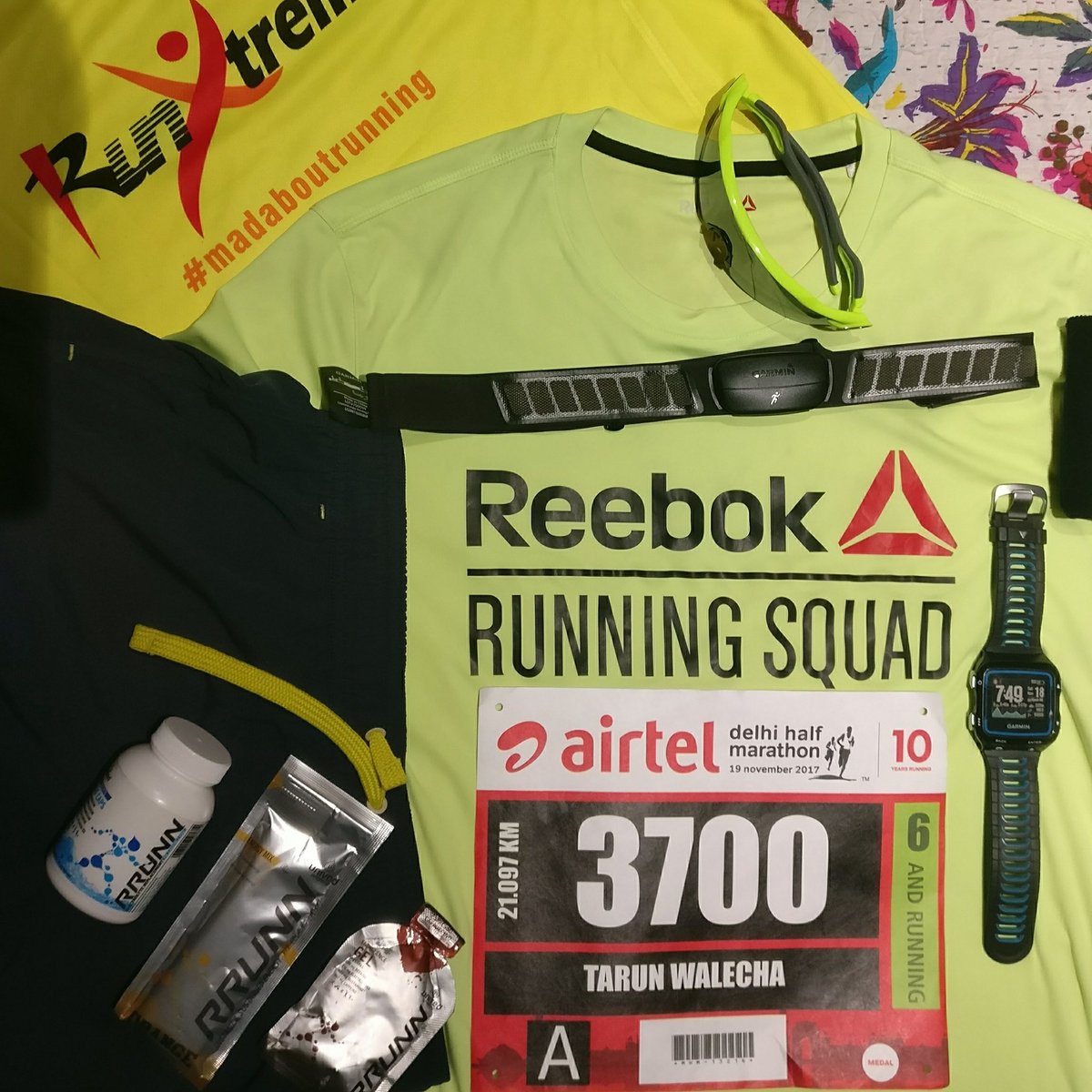 tarun_rw's tweet photo. Race Ready.
#madaboutrunning @run_xtreme #Target99 #ADHM2017 #WillRunADHM #ADHMX #BeatYesterday @Garmin_India #BetterYou #Reebokathlete #ReebokRunningSquad #reebokindia @univedhealth @univedsports #SportsNutririon #marathontraining https://t.co/FfpMZW0Ezz