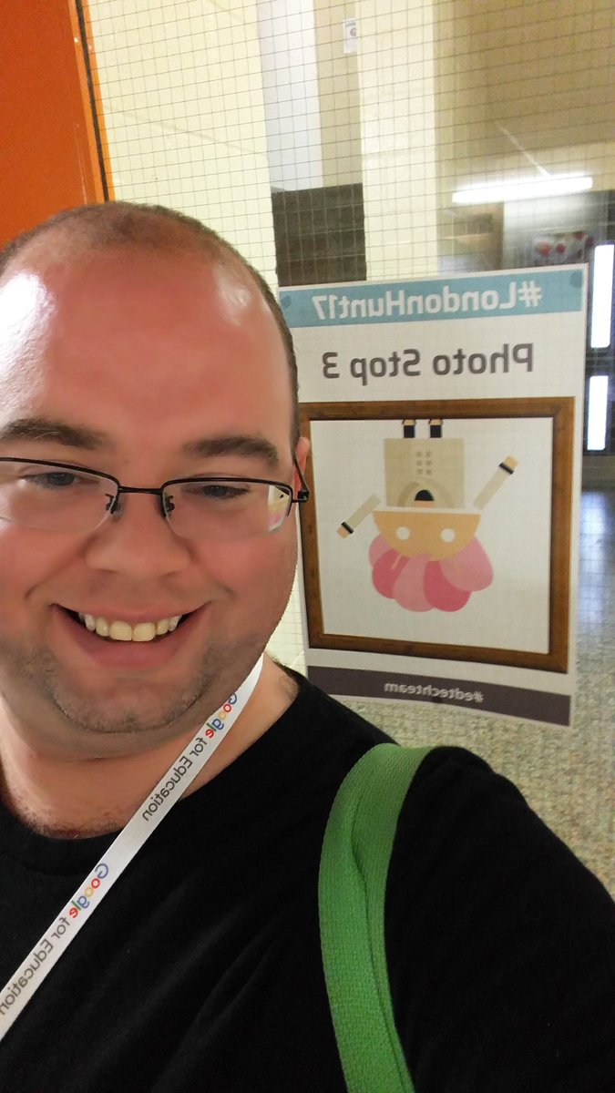 Two down! #Londonhunt17 #edtechteam