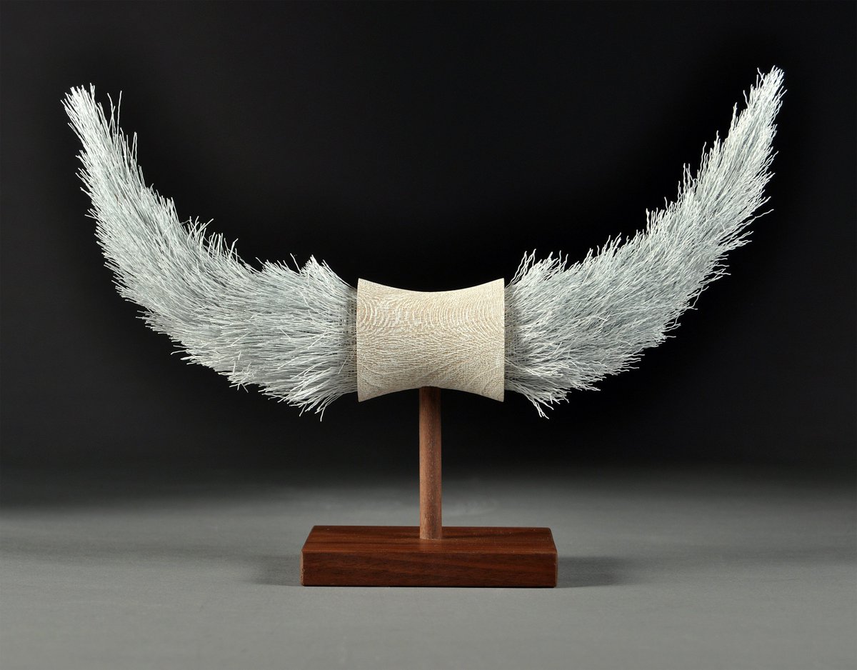 formmiami's tweet photo. See work from dozens of incredible artists at FORM this Dec, 6-10. Tickets now available. #MiamiArtWeek VIPs welcome to attend for free. https://t.co/tTCmdRLXbz

Kristin LeVier
Lehti, 2017
Carved walnut and compressed ash, acrylic paint
17 x 5 x 2 in.
Courtesy of Xylem Gallery https://t.co/mG3jxMPR9b