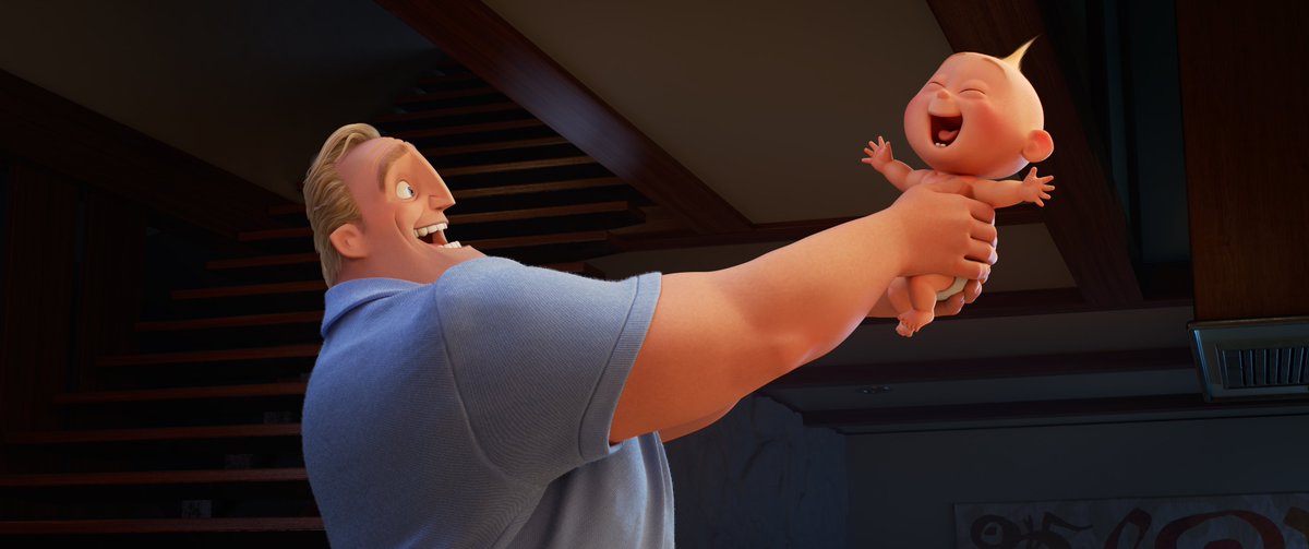 WaltDisneyCo's tweet photo. A new #Incredibles2 trailer has debuted. The film opens in theaters on June 15, 2018: https://t.co/Sc2ubTz6Gv https://t.co/YVYEEHKAyo
