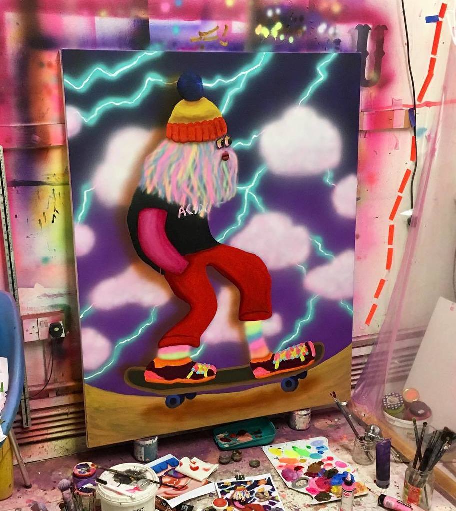 superfuturekid's tweet image. Saturday work in progress #WIP