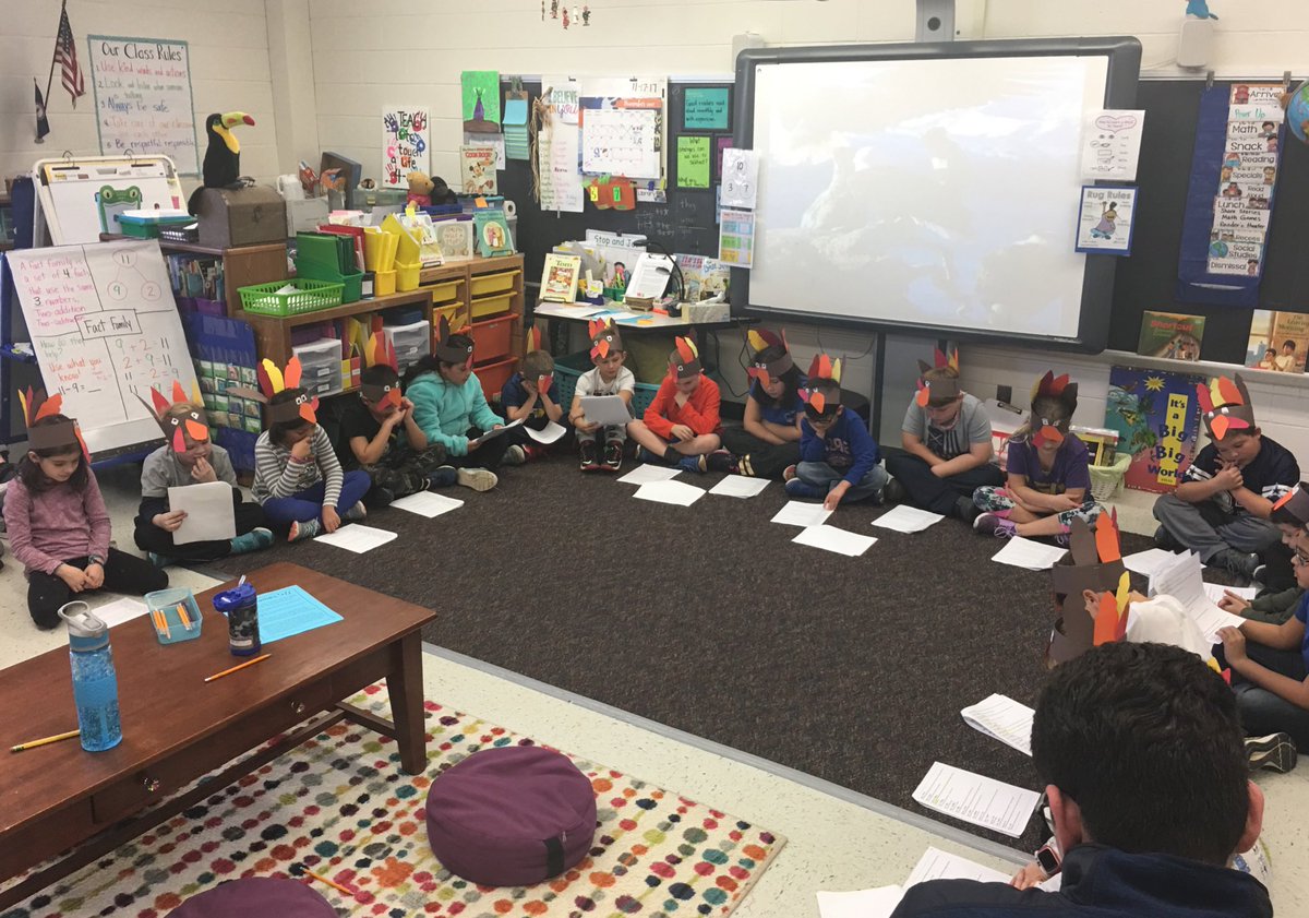 MrsLynchK's tweet photo. 1-Share writing. 2- Play math games. 3-Readers' Theater. Great visit with special guests for AEW. @emerickelem1967 #love2ndgrade #AEW #thanksparents https://t.co/fwhdm8MHrY