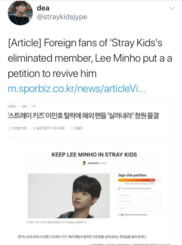 leeminhoarchive's tweet photo. IMPORTANT ‼️

There’s a petition to bring Minho back and it has already 5000+ signatures. Apparently a korean reporter also wrote about it so please sign it and let’s bring our boy back !!!! 

Sign here : https://t.co/rKmJRYATD5

#민호 #스트레이키즈 #이민호 #straykids https://t.co/Vjj5Hc0ug7