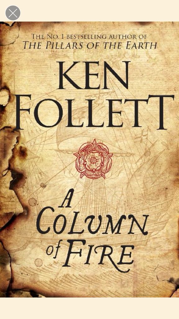 Sinjoor's tweet photo. @BradfordLitFest #amreading #kenfollett #columnoffire #halfwayin #loveit hoping it will also come to screen! https://t.co/mpxjZSjs1o