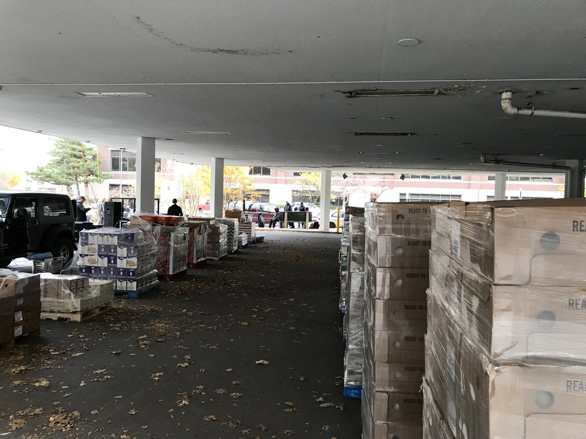 Getting ready for our Tulsa event.  850 families will get a turkey and all the fixings.