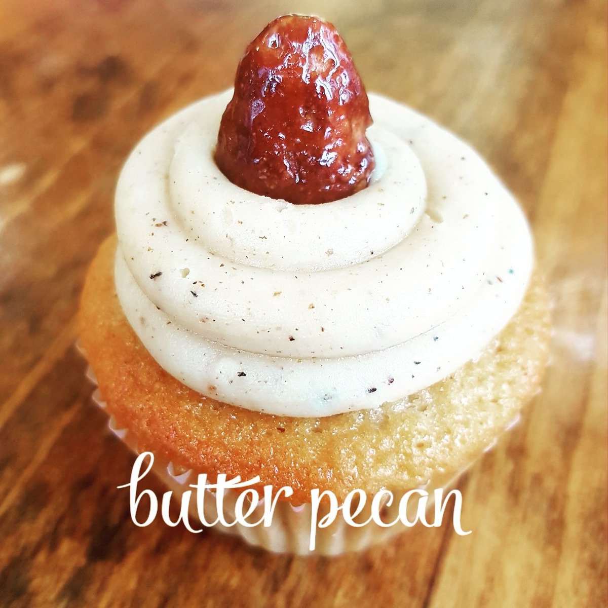 The butter tart in cupcake form #buttertart #gourmetcupcakes