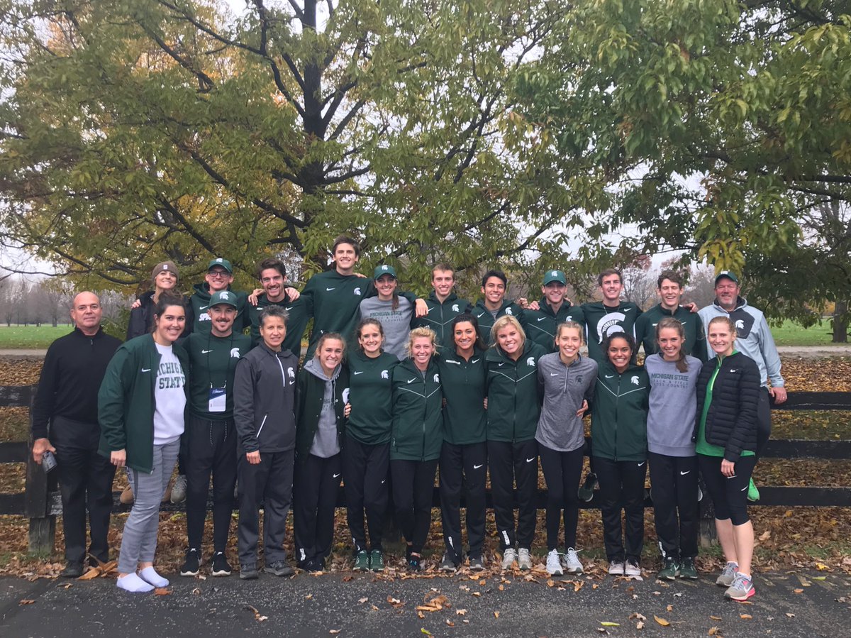 MSU_TFXC's tweet photo. Proud to represent Michigan State at 2017 NCAA Cross Country Championships! ✅

#GoGreen https://t.co/haD0zJjz9p