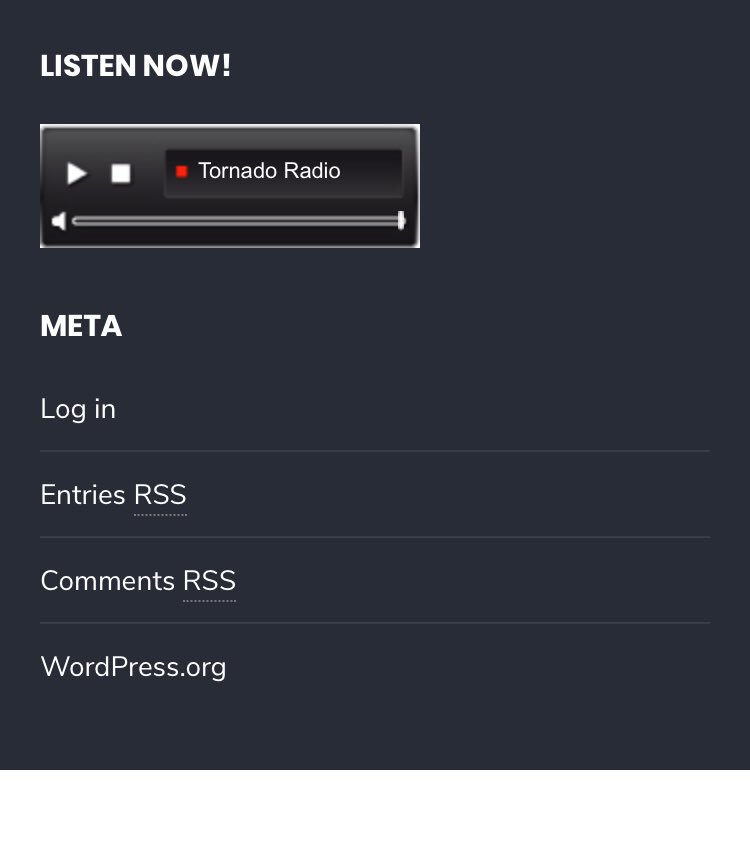 CTXmonthlyspin's tweet photo. Check out the Tornado Radio widget on https://t.co/NXR2zlBjiG &amp; listen it works on both desktop and mobile. https://t.co/ejMsOde8KD