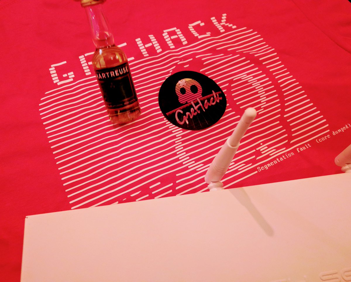 greunion_ctf's tweet photo. Thanks @GrehackConf for the nice CTF! 4th place for our team. Football game challenge => Insanity check! #greunion #GreHack17 https://t.co/IXerIyXIcq