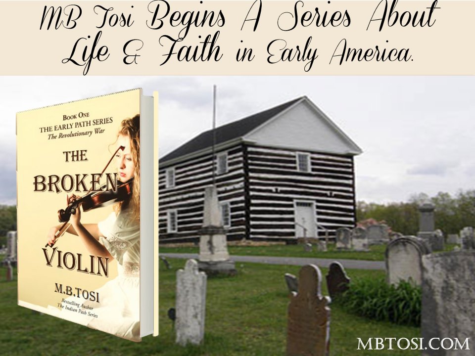 In The Broken Violin historical fiction is framed in the context of challenges facing Colonial America.