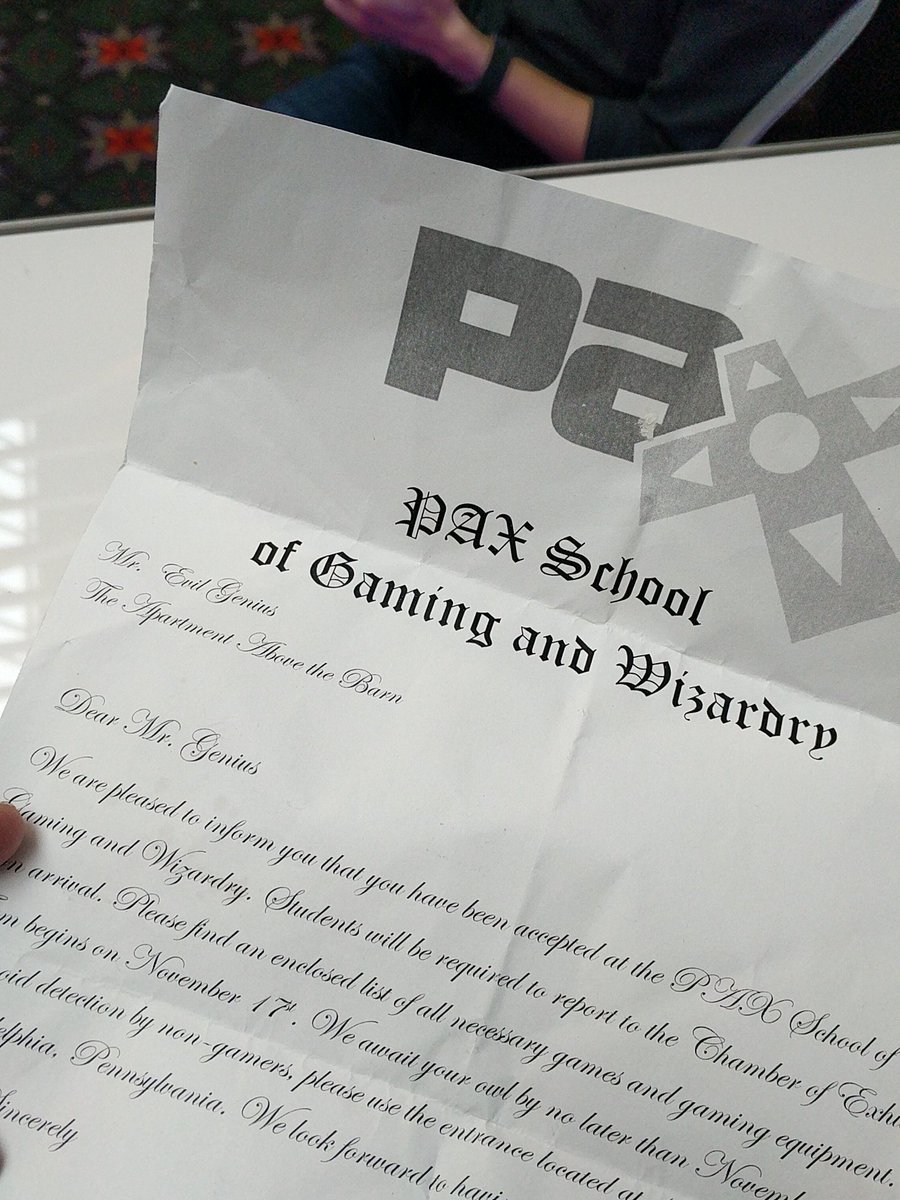 ffandj's tweet photo. At PAX Unplugged, enjoying some sweet board game#content with all our fans and we find this balled up in a trash can.  What could it mean? https://t.co/ptEbwxD1IP
