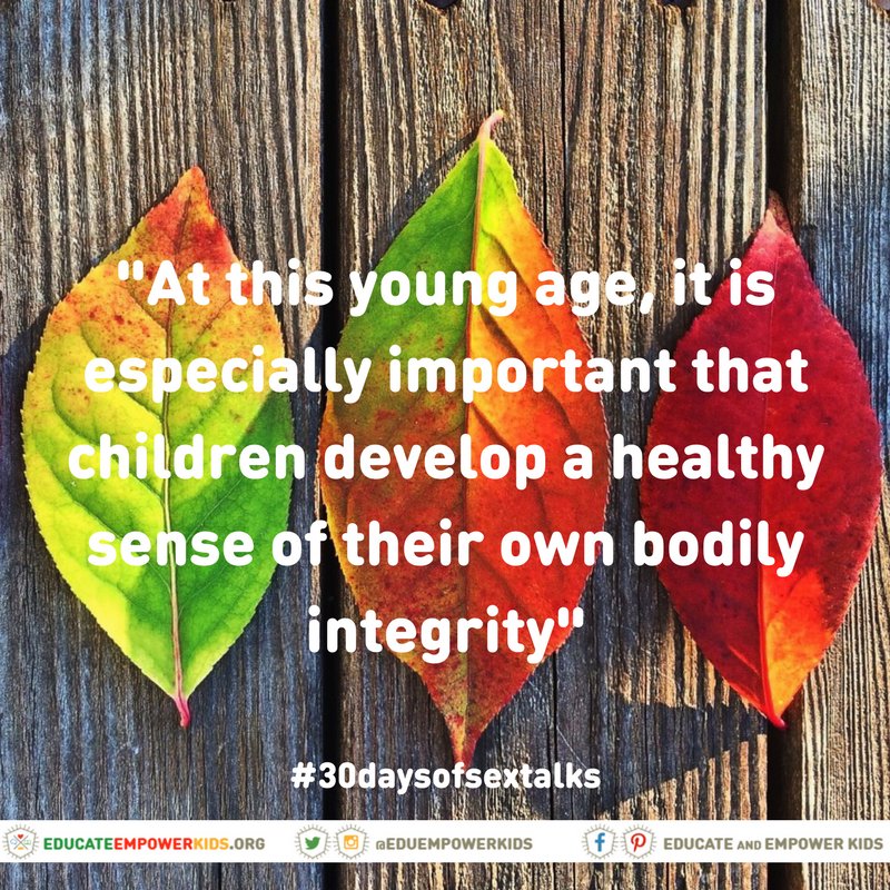 EduEmpowerKids's tweet photo. “Bodily Integrity: Treating our bodies well by choosing how we use it and how we take care of it. Knowing that how our body looks is only one part of what makes us who we are." https://t.co/TSUDbZqPbG #30daysofsextalks @ParentSkillz https://t.co/RbL2ehAuLL