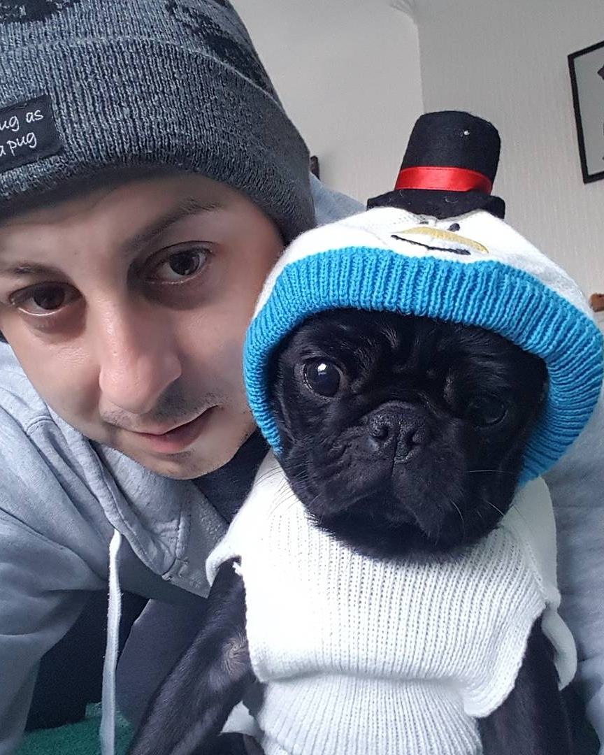 PugSouth's tweet photo. Getting in the mood my little yuna :) https://t.co/kykgWSjfHU