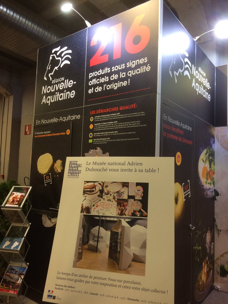 Venez déguster la <a href="/NvelleAquitaine/">Nouvelle-Aquitaine</a> à<a href="/BordeauxSOGood/">Bordeaux S.O GOOD</a> #gastronomie et #PorcelaineDeLimoges avec Le musée Adrien Dubouché. Jusqu'à demain soir au H14