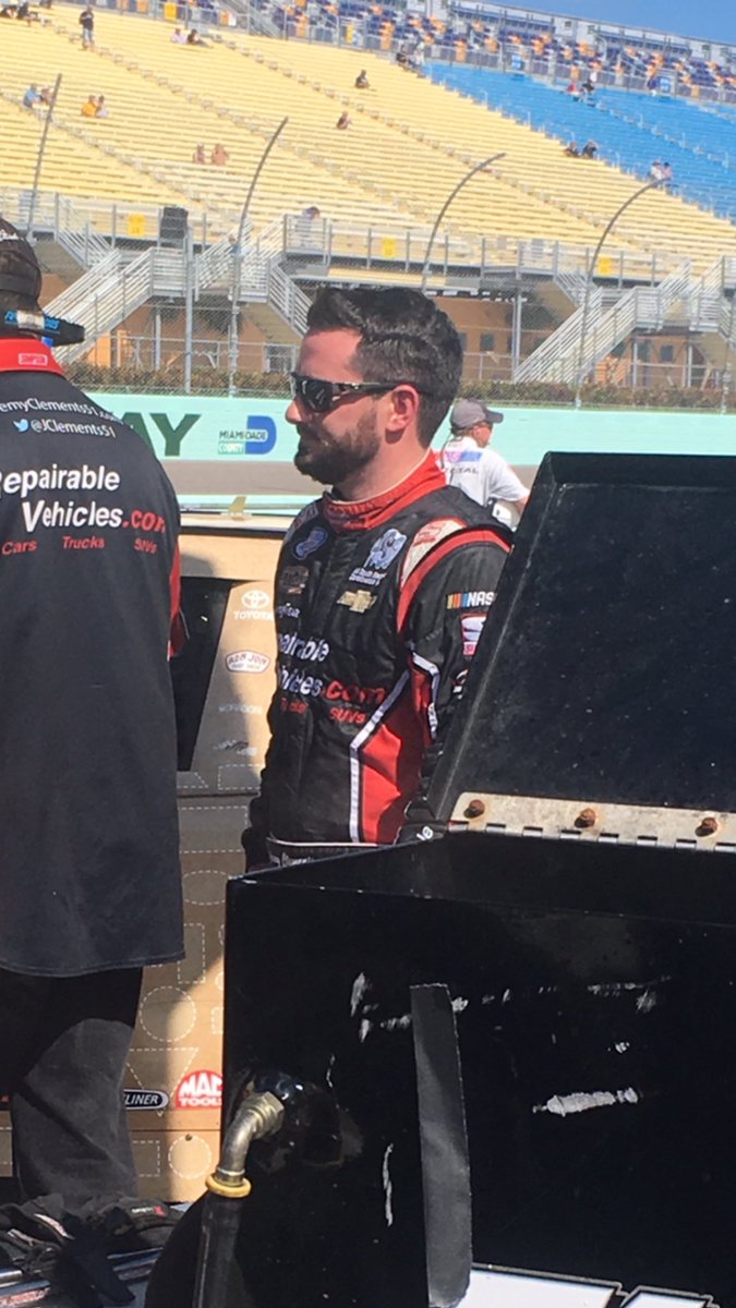 NXSinsider's tweet photo. I don’t need a vote to tell me the most popular driver. This is my #mostpopulardriver & #mostpopularteam. #51pride @JClements51 @JCR_Clements51 https://t.co/rExTBdgjMq