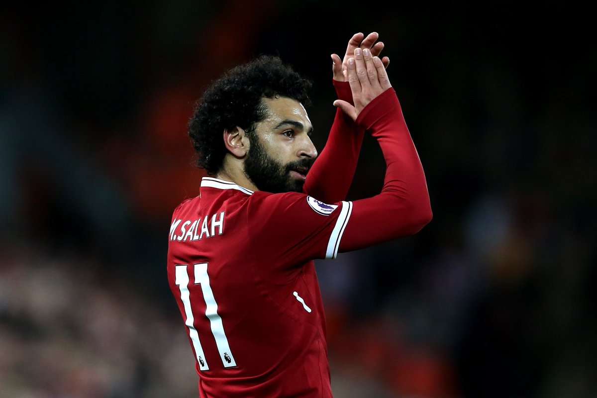 18 games
14 goals

Mohamed Salah 👏