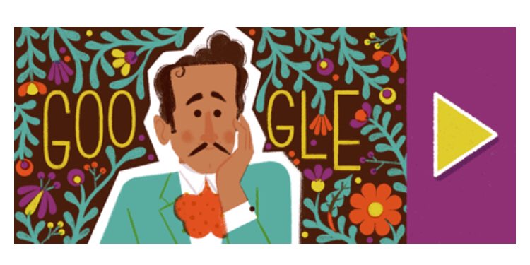 warnermusicmex's tweet photo. ¿Ya vieron el doodle de #PedroInfante celebrando sus #CienAños? Feliz centenario Pedro 💜💚 celebren escuchando su álbum #CienAñosPensandoEnTi #PedroInfanteVive>> https://t.co/hFiyJS1K31 https://t.co/94UgzNis0l