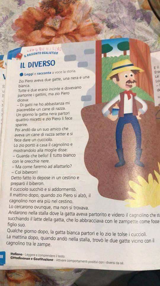 lameduck1960's tweet photo. Dal libro per le elementari "Rossofuoco", Ardea Editrice. https://t.co/De08ZjDO9Y