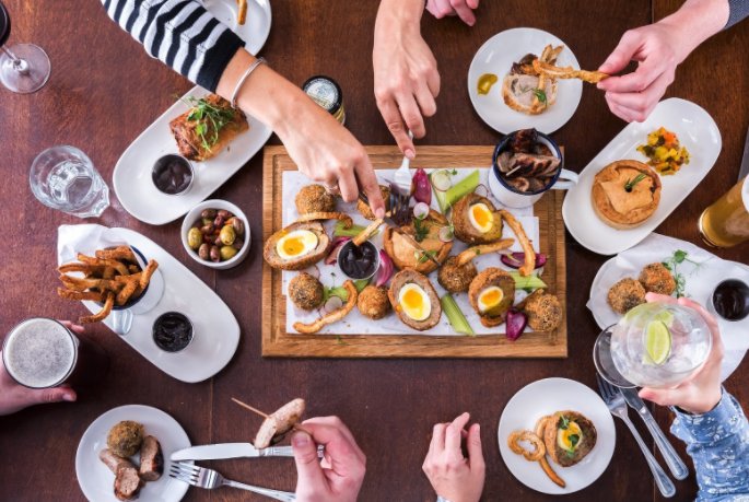 Grab the family and tuck into our sharing platters, a feast for everyone...Even your four legged friends!