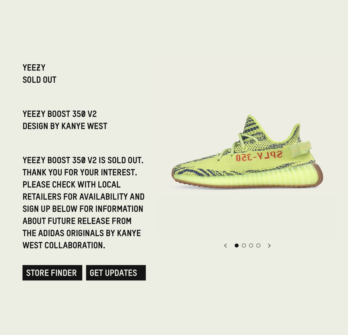 where are yeezys sold