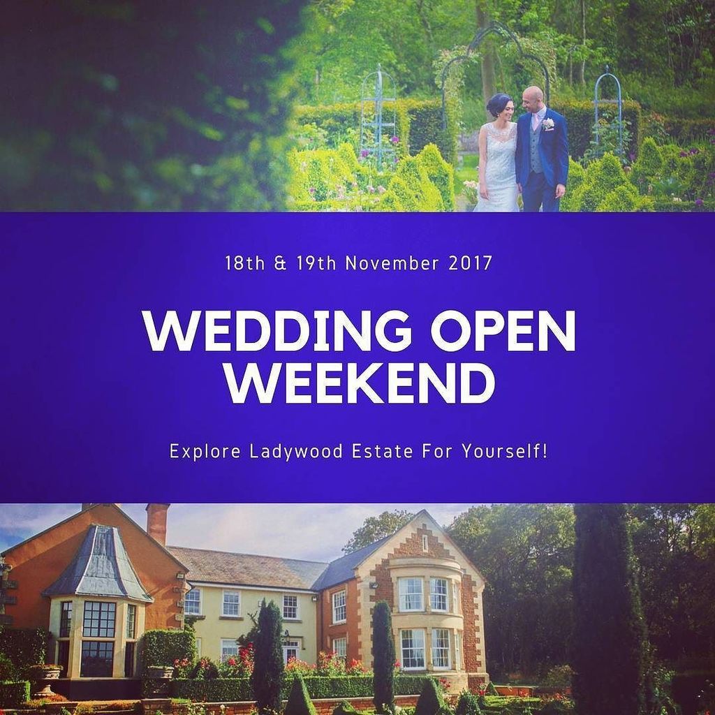 LadywoodEstate's tweet photo. If you didn't make it today, come along tomorrow! Lots of wedding suppliers and the chance to explore Ladywood #ladywoodestateweddings #weddingopenweekend #weddingopenday #weddinginspo #weddingfair #weddingideas #weddings2018 #weddings2019 #brides2018 #… https://t.co/8nDZRLO8Vv https://t.co/f0hHIw0CA2