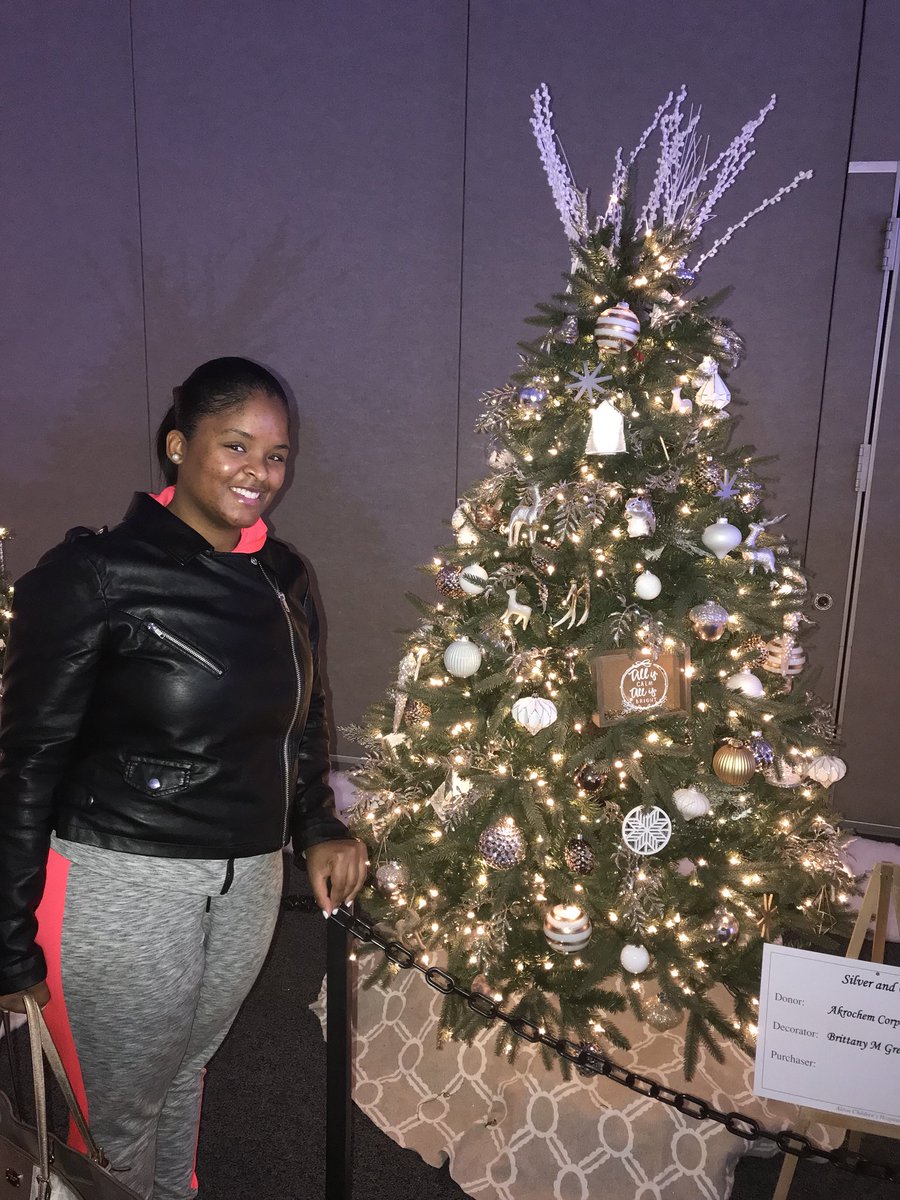 AkrochemCorp's tweet photo. Our company tree at the Christmas tree festival. @AkronChildrens https://t.co/1Zscv2lMxu