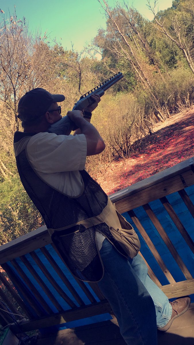 GarrettPagon's tweet photo. 10-year @OGSystems anniversary for Ken and no cupcakes for Marine pilot. Shooting trap and sporting clays with his new Cynergy &amp; team. (1/2) https://t.co/hAj1qaCa4q