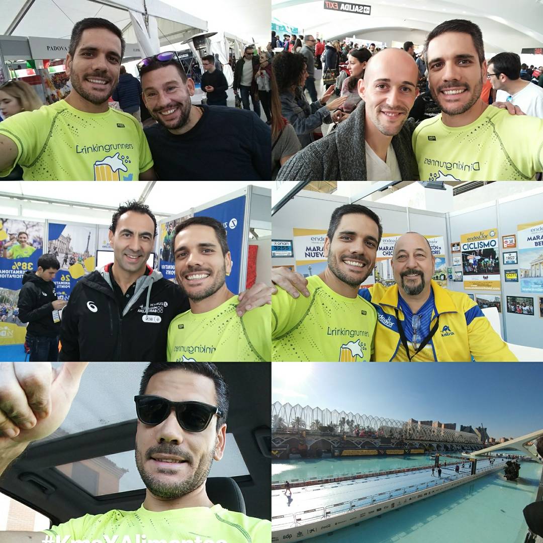 JaviRun42k's tweet photo. Gran mañana en la feria de @maratonvalencia muchas caras conocidas y mucho #Walk4Fun #KmsXAlimentos Mañana a por nuestro 10°Maraton dedicado #GironVaPorTi https://t.co/OWYd8HMm3f