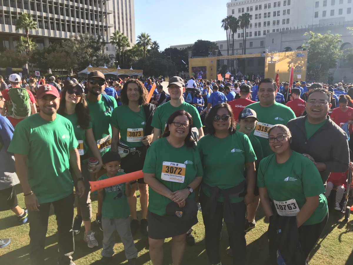 LAfrancov's tweet photo. #CCFinLA @LAUnitedWay #HomeWalk https://t.co/i5lu8QESAL