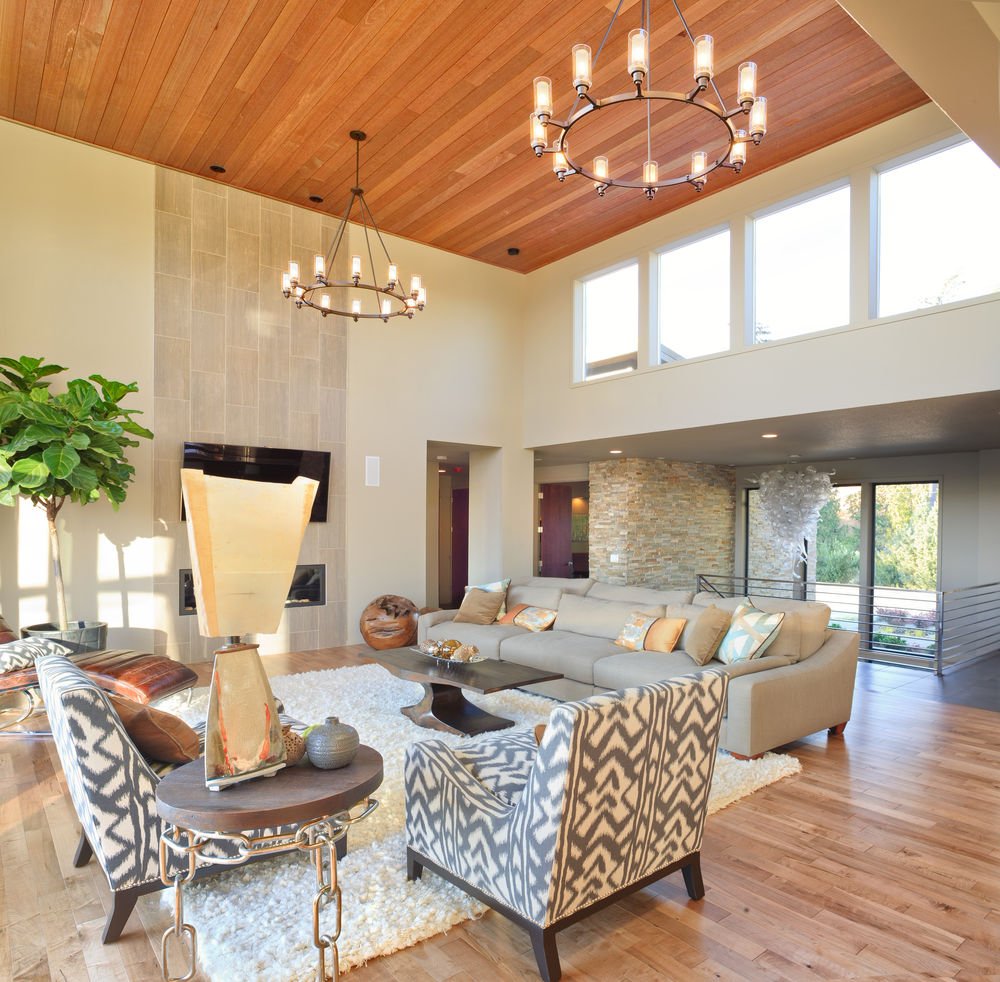 Tresa_Boal's tweet photo. If you like funky and modern, this just might be the living room for you.

#goodtobefirst https://t.co/DzIzar9S6j