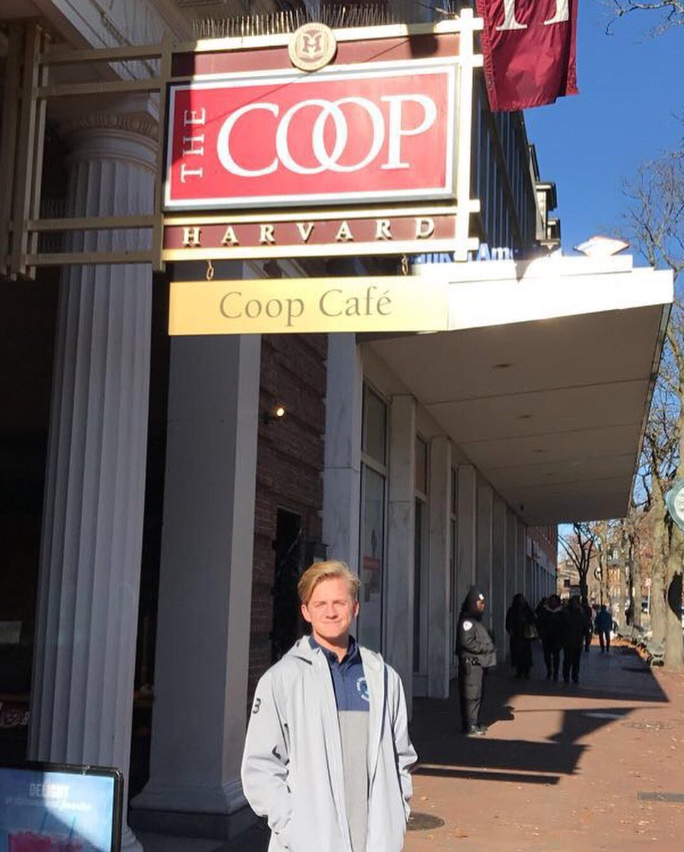 Coop_rusty_15's tweet photo. Had a wicked great time at Harvard University on my visit! #crimsonpride #harvardbaseball https://t.co/cr4HGZlPsX