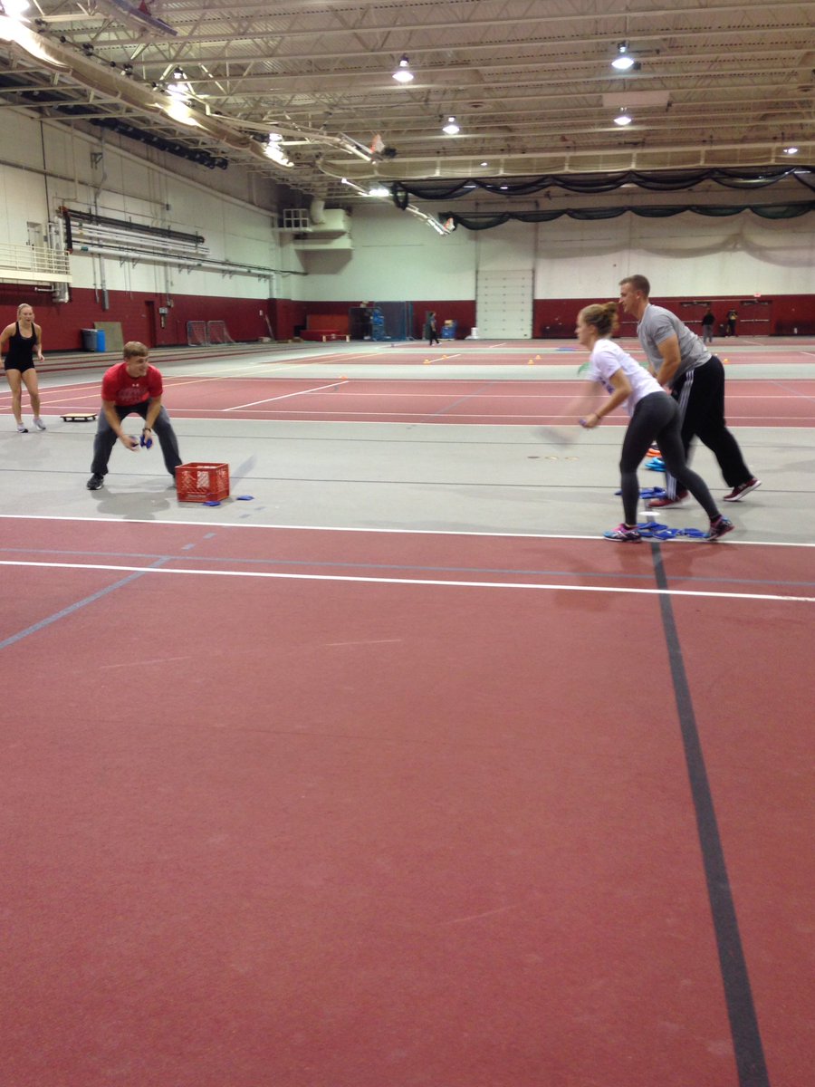 coachjfuller's tweet photo. Yesterday was @CentralDutchTF Friday Fun Day. Men w/ win over the women. Couples 1st through 6th left to right. https://t.co/R8YLOeYOSK