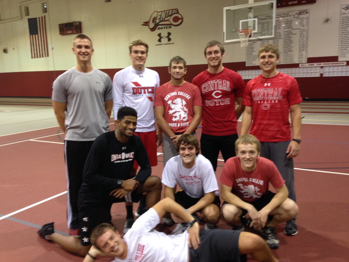 coachjfuller's tweet photo. Yesterday was @CentralDutchTF Friday Fun Day. Men w/ win over the women. Couples 1st through 6th left to right. https://t.co/R8YLOeYOSK